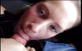 Blowjob for sexy teen whore