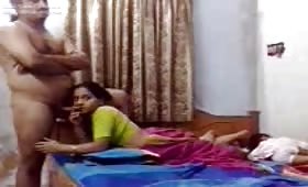 Indian wife gave me a blowjob